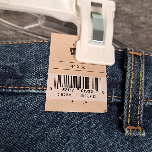 Levi's Men's 550 Jeans 44x32 Rinse Big and Tall Relaxed Fit NWT New With Tags - Picture 9 of 16